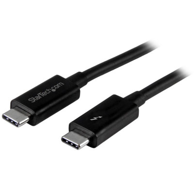 Cable usb tipo c startech 1m - macho - macho - negro