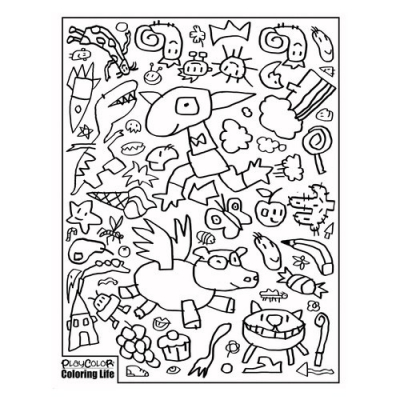 MANTEL PLAYCOLOR PARA PINTAR 213x137 - Pack de 10 unidades