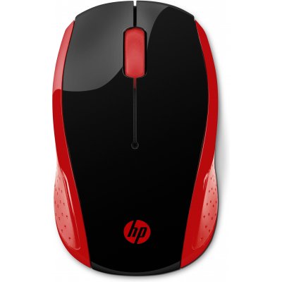 HP 200 EMPRS RED WIRELESS MOUSE