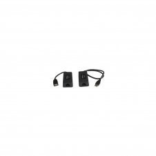 StarTech.com Extensor 1 puerto USB 1.1 por cable Ethernet Cat5 Cat6 UTP RJ45 40m de alcance rango - Negro