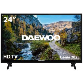 Televisión ELED Daewoo 24DE04HL1, 24", HD Ready, modo hotel