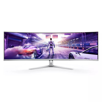 Evnia 8000 49M2C8900L/00 pantalla para PC 124,2 cm (48.9) 5120 x 1440 Pixeles Dual QHD QD-OLED Blanco