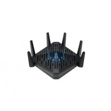 Acer Predator Connect W6 Wi Fi 6E router inalámbrico Gigabit Ethernet Tribanda (2.4 GHz / 5 GHz / 6 GHz) Negro