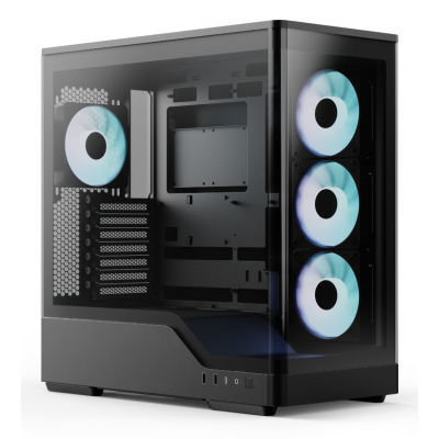 P500A-BK Midi Tower Negro