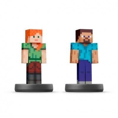 FIGURA NINTENDO AMIIBO STEVE ALEX