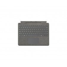 Microsoft 8XB-00197 teclado para móvil Microsoft Cover port Platino