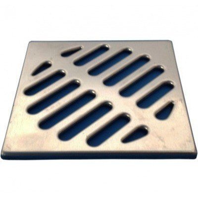 REJILLA DIAGONAL INOX 10X10CM
