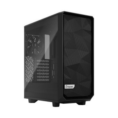 Fractal Design Meshify 2 Compact Lite TG Light Tint Mid Tower Cristal Templado USB 3.2 Negra