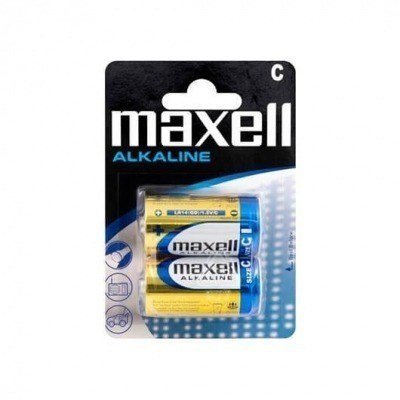 PILA ALCALINA MAXELL LR14 C (PACK 2) BLISTER / 1.5V 774417
