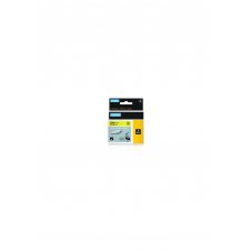 Cinta dymo etiquetas para tubos termorretractiles ind negro obre amarillo multicolor 18058