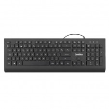 COOLBOX Teclado Flatpro usb 1.8M silencioso
