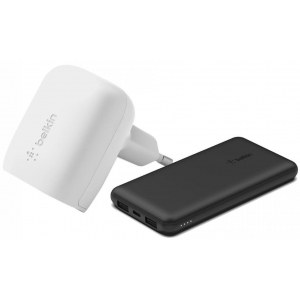 PACK Belkin CARGADOR USB C DE 20W+POWERBANK 10000