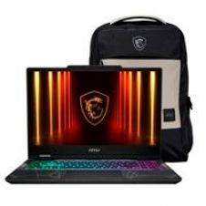 PORTATIL GAMER MSI CYBORG 15 B2RWFKG/ 15.6 FHD 144HZ / INTEL CORE 5 210H HASTA 4.8 GHZ / DDR5 16GB (2*8GB) / 512GB SSD / NVIDIA RTX 5060, GDDR7 8GB / WIN 11 HOME / INCLUYE BACKPACK