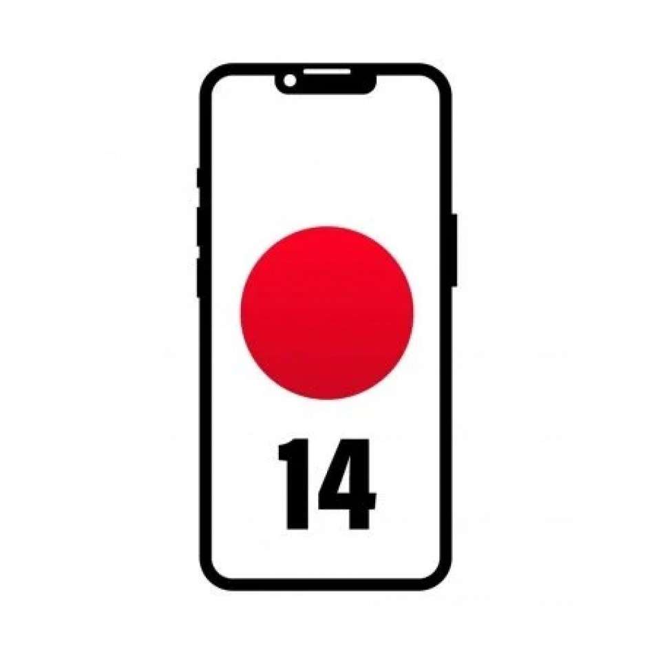 Smartphone Apple iPhone 14 128GB/ 6.1/ 5G/ Rojo