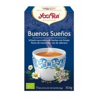 Yogi Tea Buenos Sueños 17 Bolsitas X 1,8g