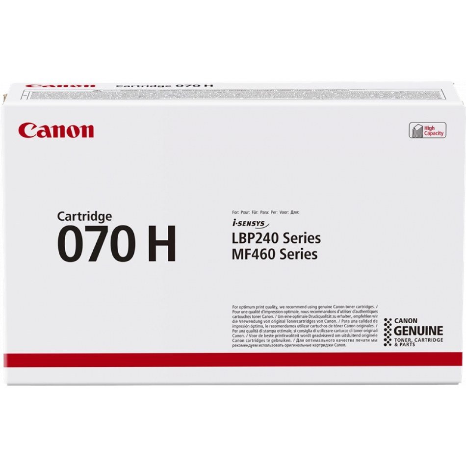 Canon 070H Negro Cartucho de Toner Original - 5640C002