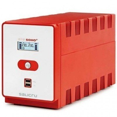 SAI Línea Interactiva Salicru SPS 2200 SOHO+/ 2200VA1200W/ 4 Salidas/ Formato Torre