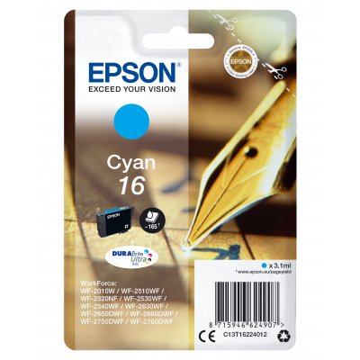 Cartucho de Tinta Original Epson nº16/ Cian