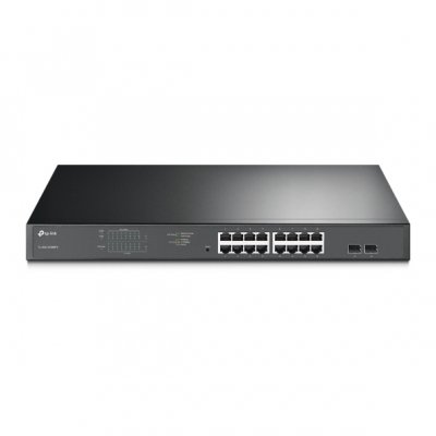 TP-Link TL-SG1218MPE Switch 16 Puertos Gigabit PoE+ 10/100/1000 Mbps + 2 Puertos SFP