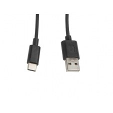 Cable usb lanberg 2.0 macho - usb tipo c macho 1m negro