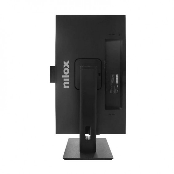 Monitor Nilox NXM24RWEB02B, 23,8 pulgadas, Full HD, IPS, 120 Hz, 4 ms, altura regulable, webcam, altavoces, HDMI, DisplayPort, VGA - imagen 3