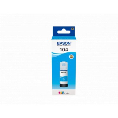 Botella de Tinta Original Epson nº104/ Cian