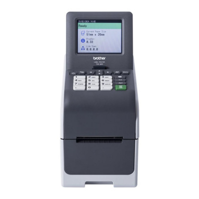Impresora de etiquetas y tickets brother td - 2350dsa203 termica directa - usb tipo c - red - wifi - bluetooth