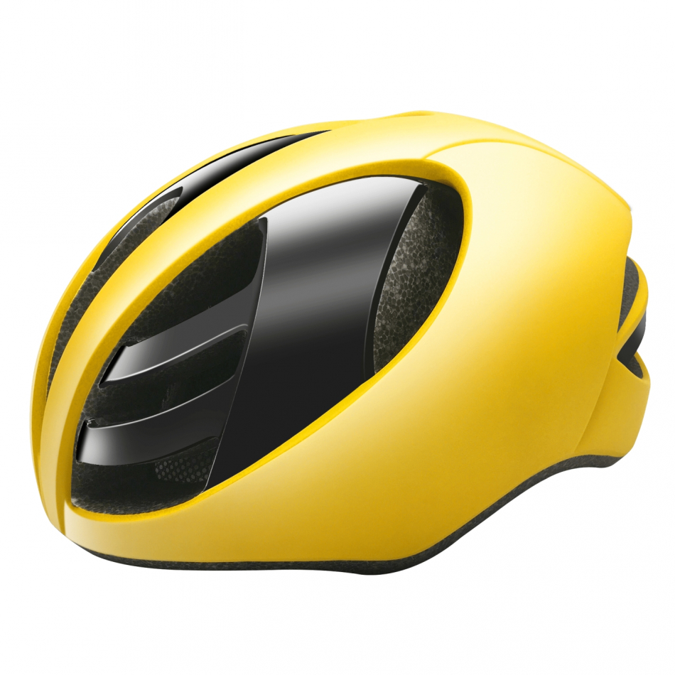 Zwheel Smart Helmet Pro Casco de Seguridad para Movilidad Urbana Talla L - Luz de Posicion e Intermitencia - Orificios de Ventilacion - Color Amarillo