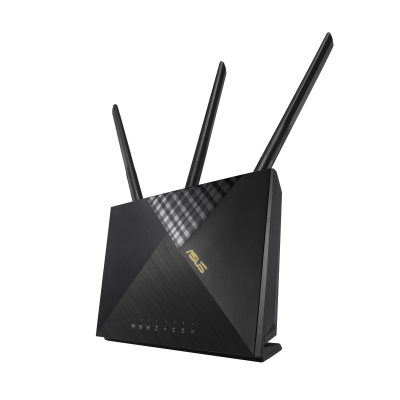 4G-AX56 router inalámbrico Gigabit Ethernet Doble banda (2,4 GHz / 5 GHz) Negro