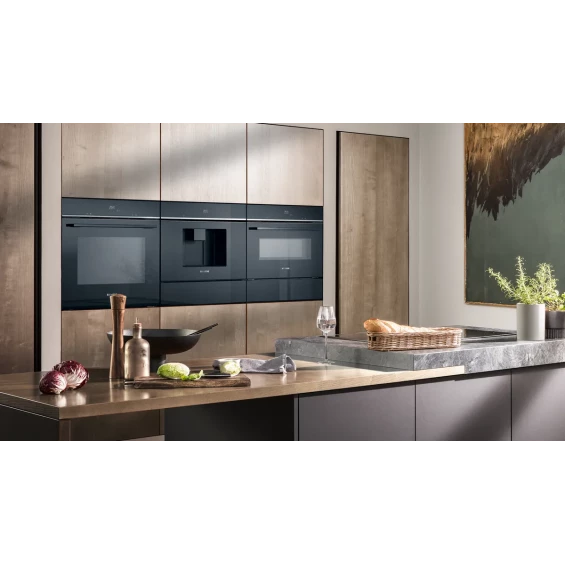 Cafetera superautomática integrable Siemens CT718L1B0 iQ700, depósito de 2,4 litros, Home Connect, negra - imagen 5