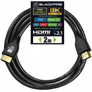 Cable HDMI BLACKFIRE 2.1 8K ULTRA 2 METROS