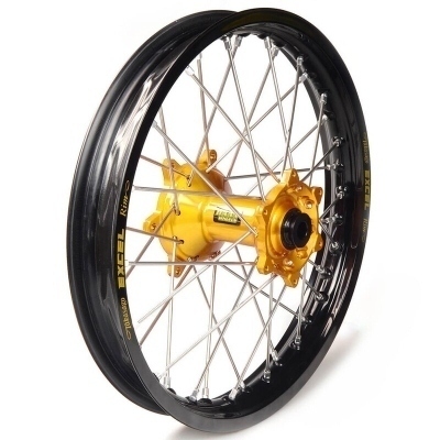 Rueda completa Haan Wheels aro negro 19-2,15 buje oro 1 116016/3/2 1 116016/3/2