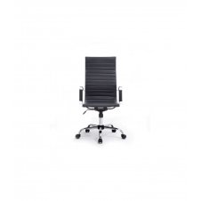 Equip 651001 silla de oficina asiento respaldo acolchado negro