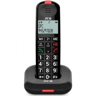 Teléfono Inalámbrico SPC Comfort Kairo/ Negro