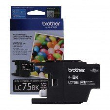 CARTUCHO BROTHER INNOBELLA LC75BK XL NEGRO, 600 PÁGINAS