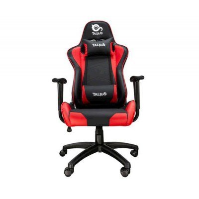 Talius silla Gecko V2 gaming negra/roja, brazos fijos, butterfly, base nylon, ruedas nylon, gas clas