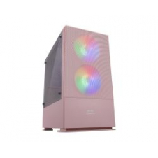 Caja Compacta Mars Gaming S/f Frgb Matx Rosa