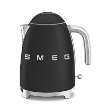 Smeg KLF03BLMEU tetera eléctrica 1,7 L 2400 W Negro, Cromo