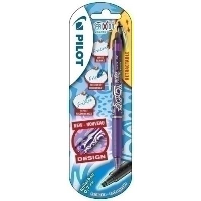 BOLIG.PILOT FRIXION BALL CLICKER VIOLETA - Pack de 12 unidades