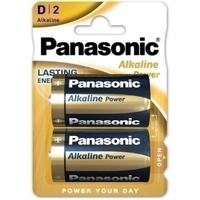 PILAS PANASONIC ALKALINE LR20 B/2