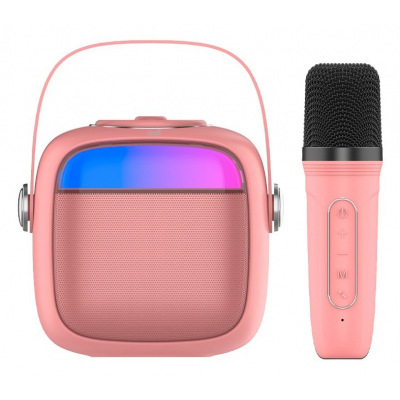 Mini Karaoke Altavoz monofónico portátil Rosa 6 W