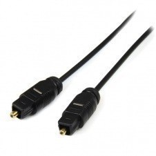 CABLE 4,5M TOSLINK AUDIO DIGITAL ÓPTICO SPDIF DELGADO - NEGRO