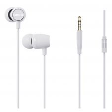 Aiwa ESTM-20WT auricular y casco Auriculares Alámbrico Dentro de oído Llamadas/Música/Deporte/Uso diario Blanco