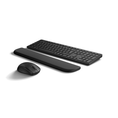 Combinación de teclado y ratón multidispositivo en modo dual con reposamanos 580C