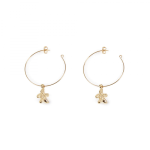 BLANCA pendientes #oro brillo 1 u