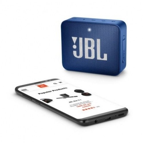 Altavoz con Bluetooth JBL GO 2/ 3W/ 1.0/ Azul
