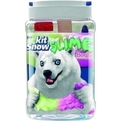 JUEGO INSTANT SLIME KIT SNOW SNOW BEAR - Pack de 3 unidades