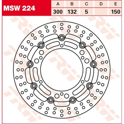 Discos de freno TRW MSW224