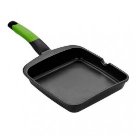 Sartén grill asadora BRA A121459, 28 cm, Prior Inducción