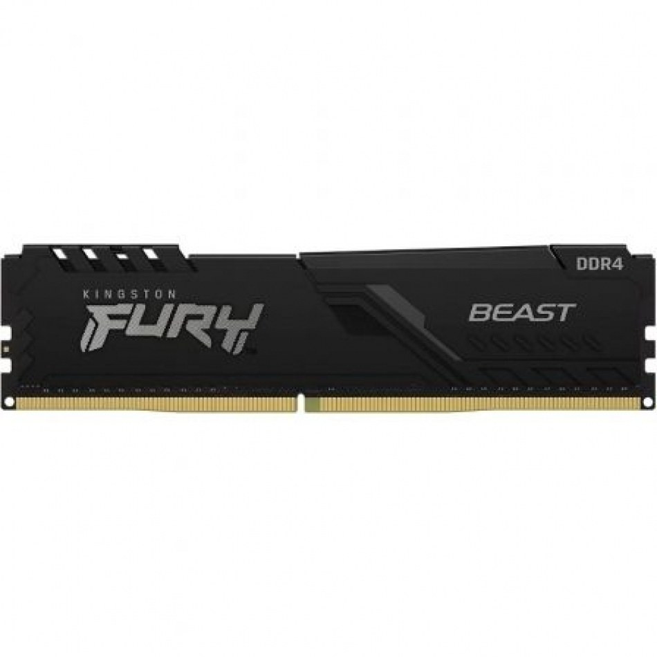 Memoria RAM Kingston FURY Beast 16GB/ DDR4/ 2666MHz/ 1.2V/ CL16/ UDIMM